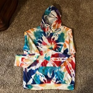 NWOT Tie Dye Women’s Hoodie Size L